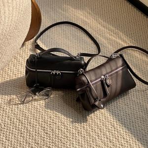 Borsa a Tracolla <span class=keywords><strong>in</strong></span> Pelle da <span class=keywords><strong>Donna</strong></span>, Borsa Messenger <span class=keywords><strong>in</strong></span> Pelle di Qualità Superiore, Piccola Borsa a Spalla Artigianale per Esportazione - Product Image 2