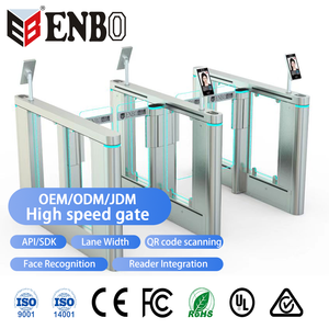 Portillon tourniquet automatique à ouverture rapide en acier inoxydable 304, protection IP68, avec lecteur de carte et reconnaissance faciale – Offre spéciale - Product Image 6