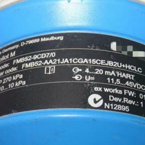 Sensor de Nivel Hidrostático Endress+Hauser Deltapilot FMB52, Tipo Cable - Product Image 2