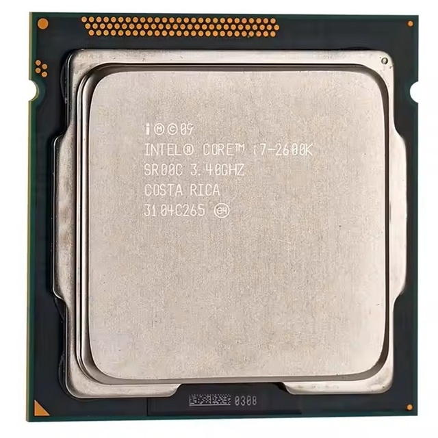Used Intel CPU Processor I7-2600 I7-2600K I7-2600S I7-2700K Processor LGA1155 for Pull Clean CPUs