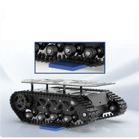Châssis de robot à chenilles WD-HE avec amortisseurs, moteur tout métal, chariot de combat, Arduino UNO STM32, projets STEM, éducation ROS