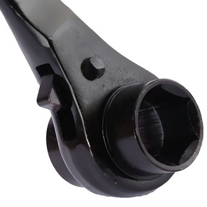 Llave de trinquete de doble extremo, llave cromada de fábrica, OEM - Product Image 3