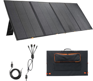แผงโซลาร์เซลล์แบบพับได้ 200W ขายดี ผลิตจากซิลิคอนโมโนคริสตัลไลน์และโพลีคริสตัลไลน์ แบรนด์ OEM - Product Image 1