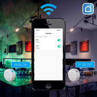 Projecteur d'étoiles intelligent Galaxy Tuya WiFi, veilleuse nébuleuse, commande vocale Alexa Google, lampe ciel étoilé
