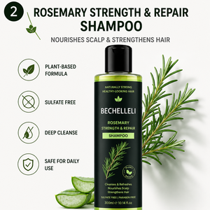 Champú Orgánico <span class=keywords><strong>de</strong></span> Romero <span class=keywords><strong>para</strong></span> Engrosar el Cabello, Fórmula con Queratina Hidrolizada <span class=keywords><strong>para</strong></span> Suavizar y Alisar, <span class=keywords><strong>para</strong></span> Cabello Fino y Caída del Cabello, 100 ml - Product Image 2