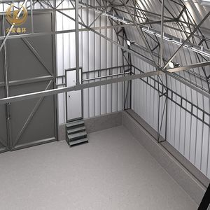 Hangar à structure métallique préfabriquée à portée libre, sur mesure, grand format, écoénergétique, pour avions - Product Image 4