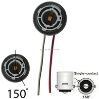 Pièces de véhicule, autres accessoires d'éclairage automobile, ampoule LED Bau15S 150 degrés, connecteur d'adaptateur de lampe de direction, douille d'ampoule universelle pour voiture