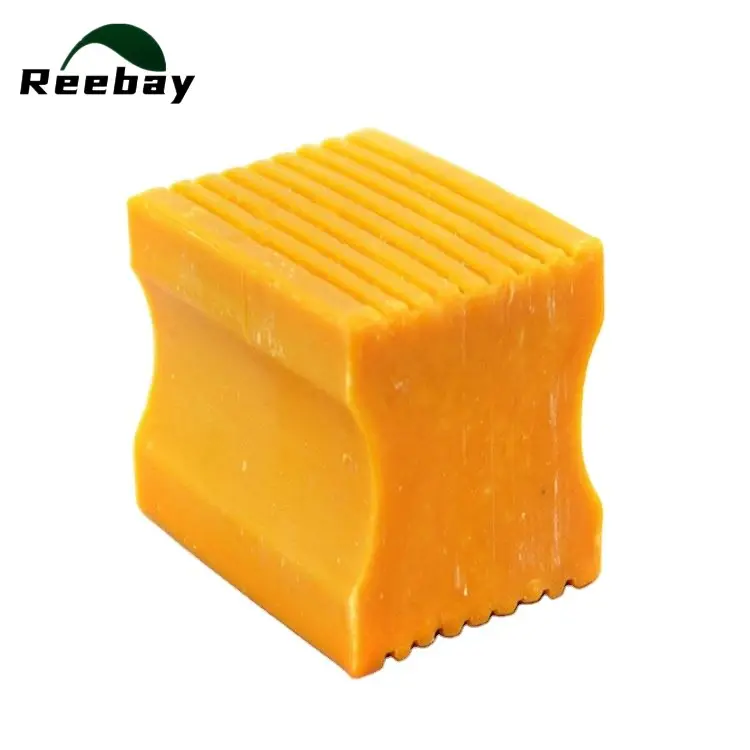 Reebay 250g 300g büyük boy ucuz fiyat moritanya yıkama sabunu sarı şeffaf çamaşır sabunu kalıbı
