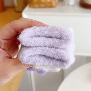 ถุงมือครึ่งนิ้วลายการ์ตูนเด็กผู้หญิง KT ถุงมือป้องกันความหนาวถุงมืออนุบาลหนาหนาสำหรับขี่จักรยานกลางแจ้ง - Product Image 4