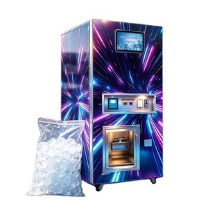 Máquina Expendedora de Hielo Automática YISO Nissan de 200 kg, Empaque Automático, Equipo Expendedor de Cubos de Hielo Pequeño para Exteriores Sin Personal - Product Image 1