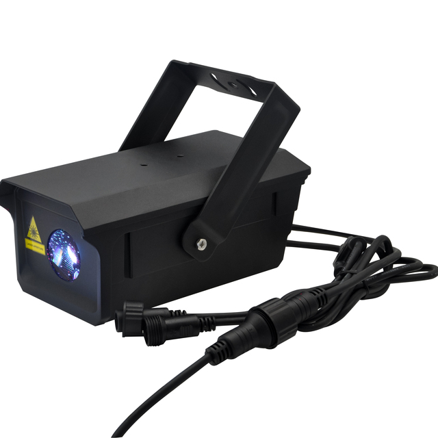 GBR-TSL20 Full Color 2W IP65 Waterproof Sound-Activated Laser Twinkle Star Projector Light for Outdoor Home Decoration & Party
