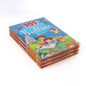 Buku sampul keras kustom edukasi bayi A Natal carol 3D buku Pop Up cetak untuk anak-anak