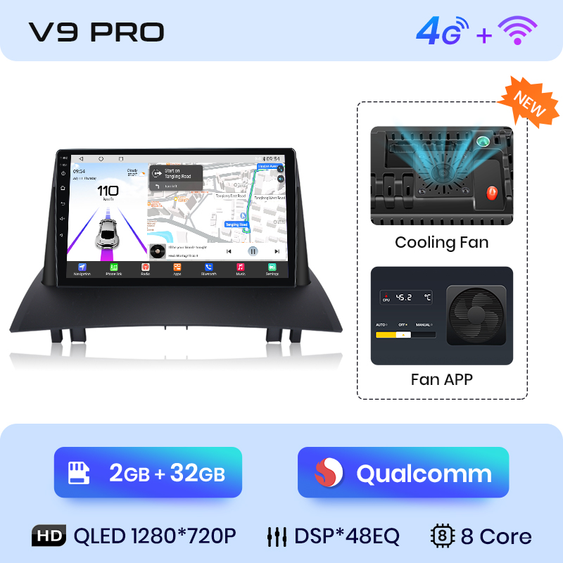 V9 Pro 2+32GB Puce Qualcomm