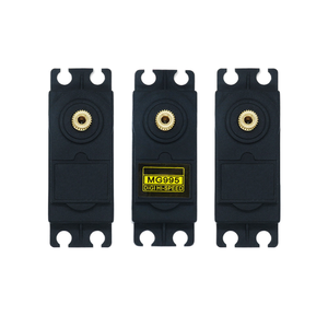 Servomoteur MG995 55G 9KG à couple élevé, engrenage métallique, fabriqué en Chine, moule privé pour robot RC, modèle DIY, accessoires électroniques - Product Image 1