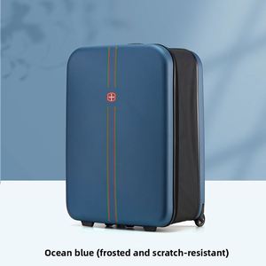 New Foldable Trolley <b>Suitcase</b> 20inch 24inch Leisure Travel Lightweight Waterproof Anti-Theft <b>Expanded</b> Luggage Case - Product Image 2