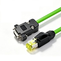 Cable de Red Industrial Blindado de Alta Flexibilidad y Resistencia a la Vibración, RJ45 a DB9 USB Servo Communication EtherCAT Bus