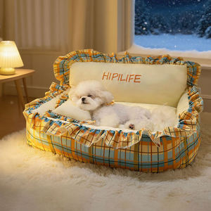 Nouveau lit pour chien style canapé pour l'automne <span class=keywords><strong>et</strong></span> toutes les saisons, petit lit pour chien, tapis pour chien, lit pour chat, nid pour animaux de compagnie - Product Image 2