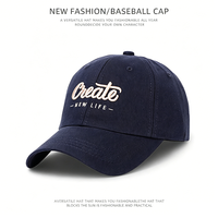 Gorra de Béisbol Personalizada de Alta Calidad de 5 Paneles, Gorras con Letras Bordadas en 3D, Logotipo Bordado en Relieve, Gorra de Béisbol con Cierre a Presión para Hombre y Mujer