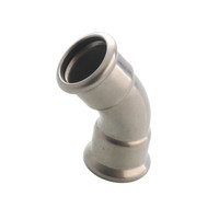 DVGW WRAS WATERMARK Matériel de plomberie EN10312 Acier inoxydable 304 316L Inox M Profile Pro Press Pipe Fittings