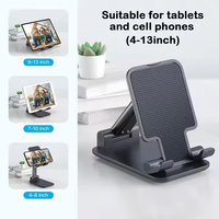Mains libres Multifonctionnel Live Streaming Mobile Phone Tablet Stand Universal Folding Portable Lifting Lazy Phone Desktop Holder
