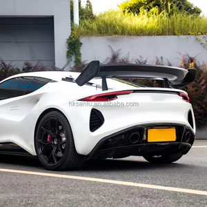 ชุดแต่งคาร์บอนไฟเบอร์แห้งคุณภาพสูงสำหรับ Lotus Emira ประกอบด้วยลิ้นหน้า สเกิร์ตข้าง สปอยเลอร์หลัง - Product Image 6
