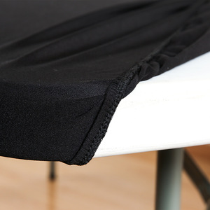 Nappe <span class=keywords><strong>de</strong></span> pique-nique en spandex, housses <span class=keywords><strong>de</strong></span> table élastiques ajustées pour tables rectangulaires <span class=keywords><strong>de</strong></span> 6 pieds, <span class=keywords><strong>housse</strong></span> <span class=keywords><strong>de</strong></span> table <span class=keywords><strong>de</strong></span> patio extensible et lavable pour les fêtes - Product Image 3