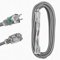 Steckdose 3-Pol-Stecker 125V AC Stromkabel Haushaltsgerät NEMA 5-15p USA UL-Zertifiziert