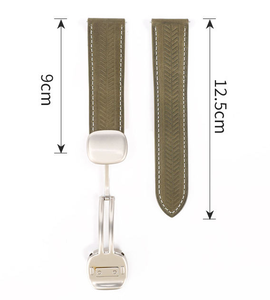Nouveau <span class=keywords><strong>bracelet</strong></span> de <span class=keywords><strong>montre</strong></span> en <span class=keywords><strong>cuir</strong></span> véritable de qualité supérieure pour Apple Watch 11/10, <span class=keywords><strong>bracelet</strong></span> étanche 22/20/18 mm, fermoir magnétique pliable, <span class=keywords><strong>bracelet</strong></span> tendance - Product Image 2