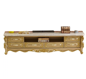 Luxury <b>Top</b> Quality Luxury European Classic Furniture Soild Wooden <b>TV</b> <b>stand</b> - Product Image 1