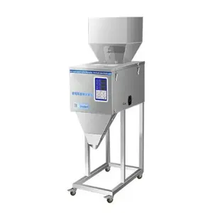 Schlussverkauf Lebensmittel Tee Pulver Bohnen Gewürz automatische digital gesteuerte Beutelpartikelmaschine Körnchen Gewichtungsverpackung Abfüllmaschine