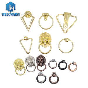 Boutons de porte en fer dorés, poignées rondes, boutons décoratifs pour canapé, lit, boucle, pour la cuisine et les meubles de chambre à coucher - Product Image 3