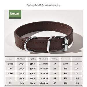 Fabricante al por mayor ajustable de lujo estilo Simple perro gato Collar Correa Conjunto personalizado cuero mascota Collar cinta Decoración - Product Image 3