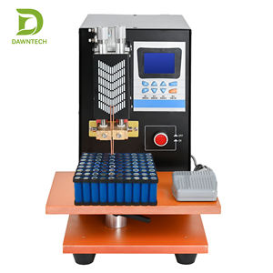 Máquina de soldadura por puntos a batería para paquetes de iones de litio, tipo pedal portátil con corriente y tiempo de soldadura ajustables - Product Image 2