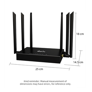 <span class=keywords><strong>4G</strong></span> LTE công nghiệp Wifi <span class=keywords><strong>Router</strong></span> mạnh mẽ tín hiệu doanh nghiệp CPE WAN LAN modem với 6 ăng ten và khe cắm Sim vỏ kim loại - Product Image 6