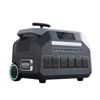Livraison rapide depuis l'entrepôt DE NL - Générateur solaire 2400W 2048Wh LiFePO4 - Station d'alimentation portable de secours