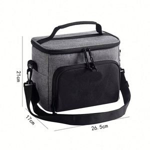Sac isotherme réutilisable pour hommes et femmes, sac à lunch isotherme portable, grande capacité, imperméable, cadeau promotionnel - Product Image 4
