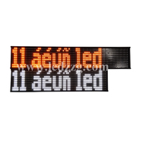 Tableaux d'information LED aux arrêts de bus, panneaux de ligne d'affichage LED, panneaux de guidage passager
