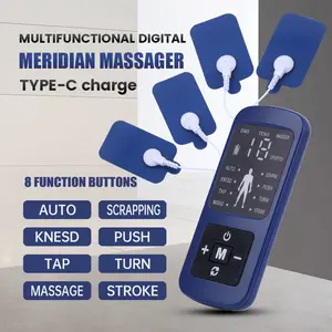 Pulse électronique TENS EMS Massage Relax Muscles Soulager les douleurs articulaires Électrode TENS Pad Machine sans fil TENS