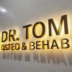 ป้ายไฟ LED ตัวอักษรเรืองแสงแบบทนทานพร้อมกรอบสแตนเลสสำหรับอุตสาหกรรมและศูนย์โลจิสติกส์ ป้ายขนาดใหญ่สำหรับภายนอกอาคาร - Product Image 4