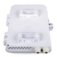 Boîtier ODP 16 cœurs SC FTTH pour montage mural/poteau, terminal fibre optique NAP/FAT/OTB, mini boîtier de répartition avec ports étanches, modèle FDB-16O