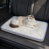 Auto-Reise-Kühlmatte aus Silikon für Haustiere Weiche Tragbare Stützende Auflage für Katzen Komfortable Roadtrips