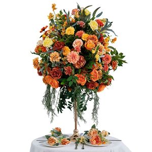 New 60cm Oversized Wedding Table Decoration Floral Arrangement Wedding Stage Placement Mall <b>Display</b> <b>Artificial</b> Simulated <b>Flower</b> - Product Image 5