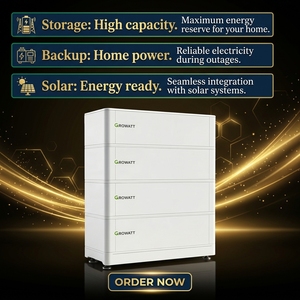 Em Estoque: Bateria Solar de Lítio de Baixa Tensão para Uso Doméstico de 16kw, Bateria de Armazenamento de Energia LiFePO4 de 2.56-25.64kWh - Product Image 1