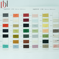Factory Direct Sales Dihong High-Performance Double Twist 3NM High-Speed Dyed Fancy Polyester/Cotton Ribbon Yarn for Clothing