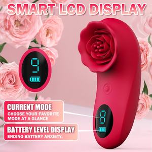 Вибратор Мужской силиконовый в форме розы - Product Image 5