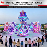 Manège d'hélicoptère à commande autonome Scenic Amusement Equipment Astro Mobile pour enfants et familles