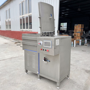 Mélangeur à viande sous vide à double arbre de 300 litres, machine électrique pour mélanger et farcir la viande, mélangeur à viande sous vide pour saucisses - Product Image 5