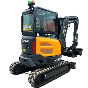 Mini-excavatrice Hyundai HX30AZ d'occasion, 3 tonnes, boîte de vitesses adaptée, moteur Liyuan, pompe, moteur haute efficacité, brise-roche, certifiée CE - Product Image 1