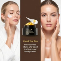 Crema Facial Hidratante con Vitamina C en Cápsulas Doradas de Camelia y Té Verde de Bosman Private Label, Cuidado Antiarrugas con Liposomas