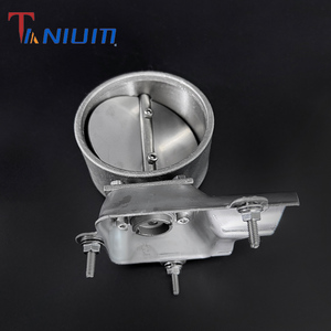 Haute qualité 2.5 "63mm/3" 76mm découpe d'échappement électrique vanne de décharge avec télécommande Roadster Sound Vacuum - Product Image 4